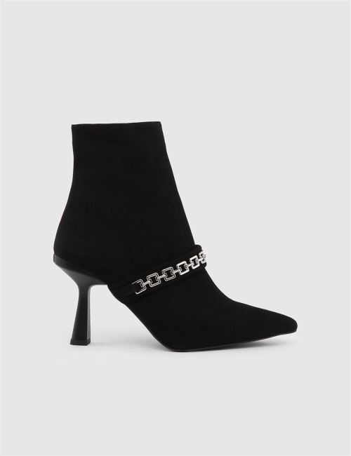 Sedef KADIN TOPUKLU SİYAH BOT 